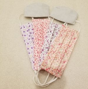 4FOR$23 HANDMADE cotton fabric face mask